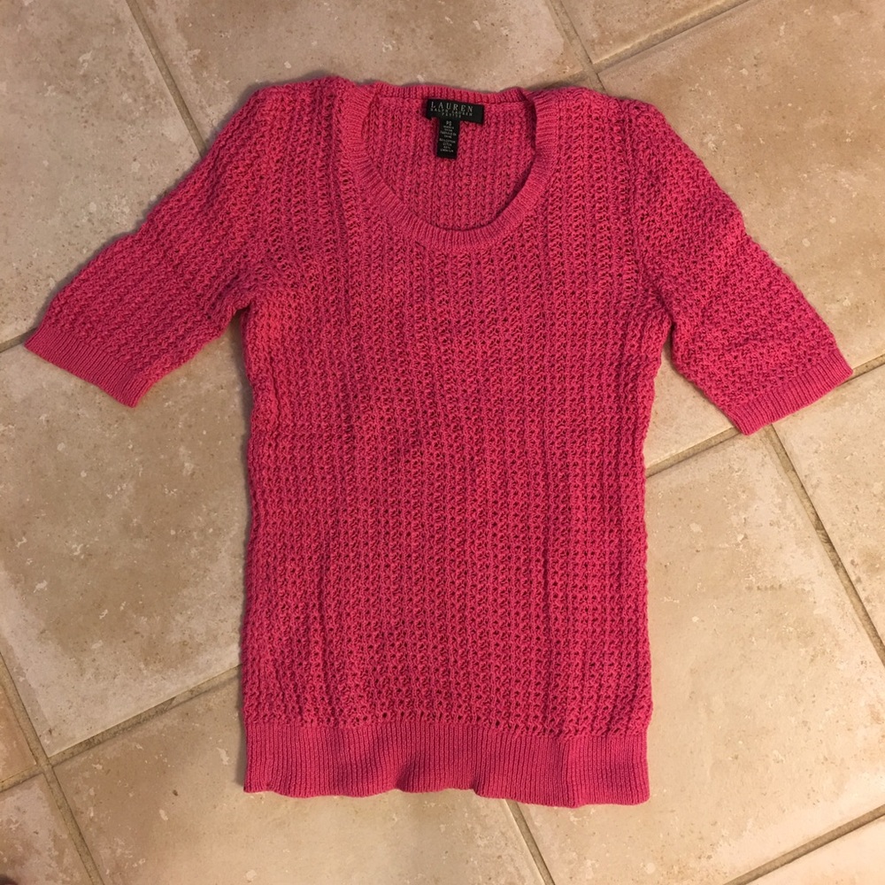 Ralph Lauren pink sweater