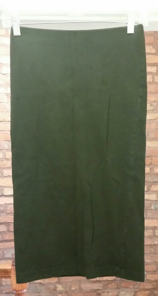 Classic Black Midi Skirt