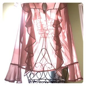 Forever 21 blush pink blouse