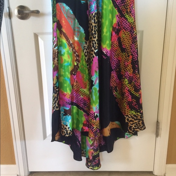 Multicolored prom dress/evening gown - Picture 3 of 4