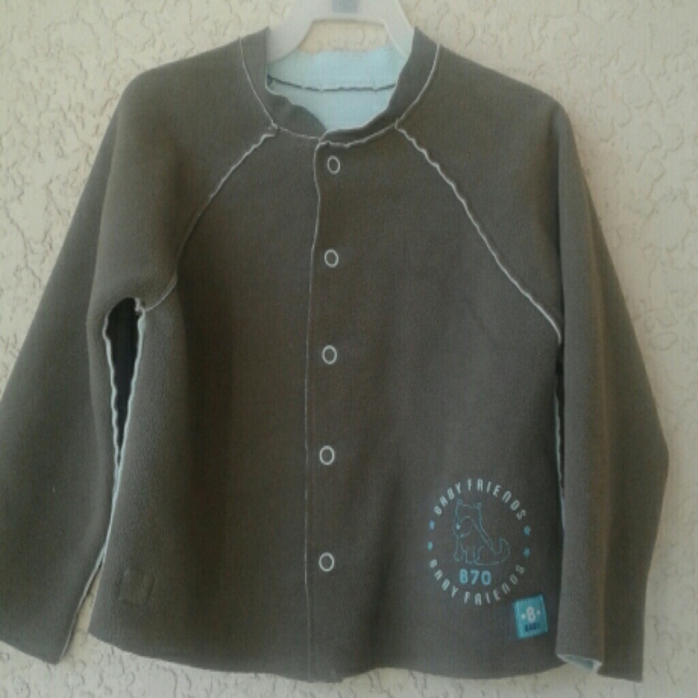 Grey & Blue Jacket