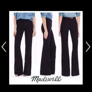 Madewell flea market flares Rollins wash