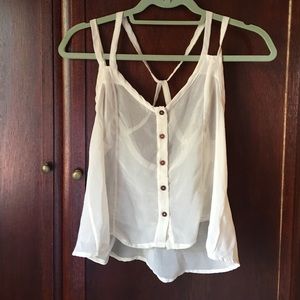Sheer Brandy Melville Tank