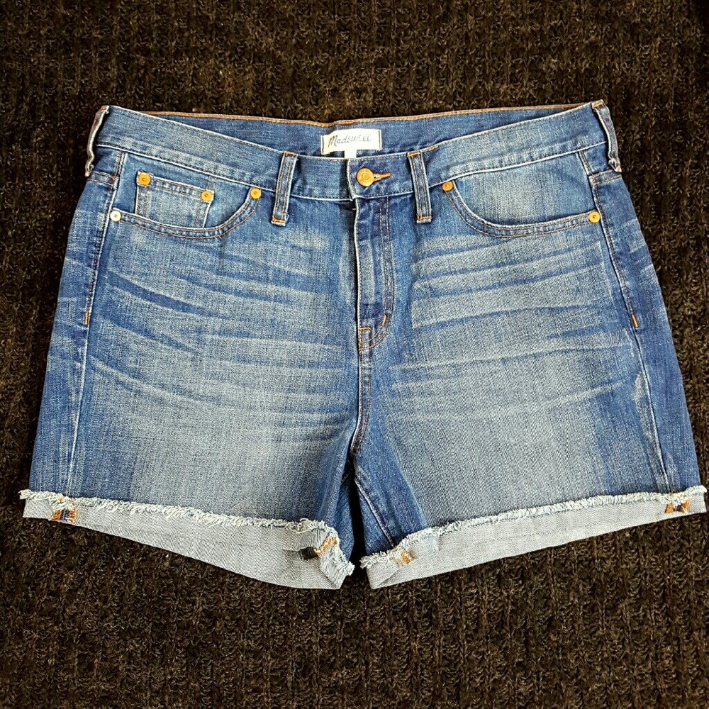 Madewell denim boyshorts Frances wash