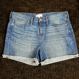 Madewell denim boyshorts Frances wash