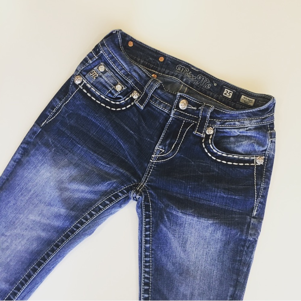 Miss Me Angel Wing Jean