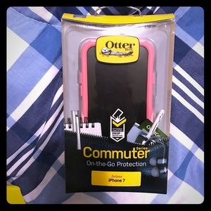 ❌sold❌Pink otterbox commuter iphone 7