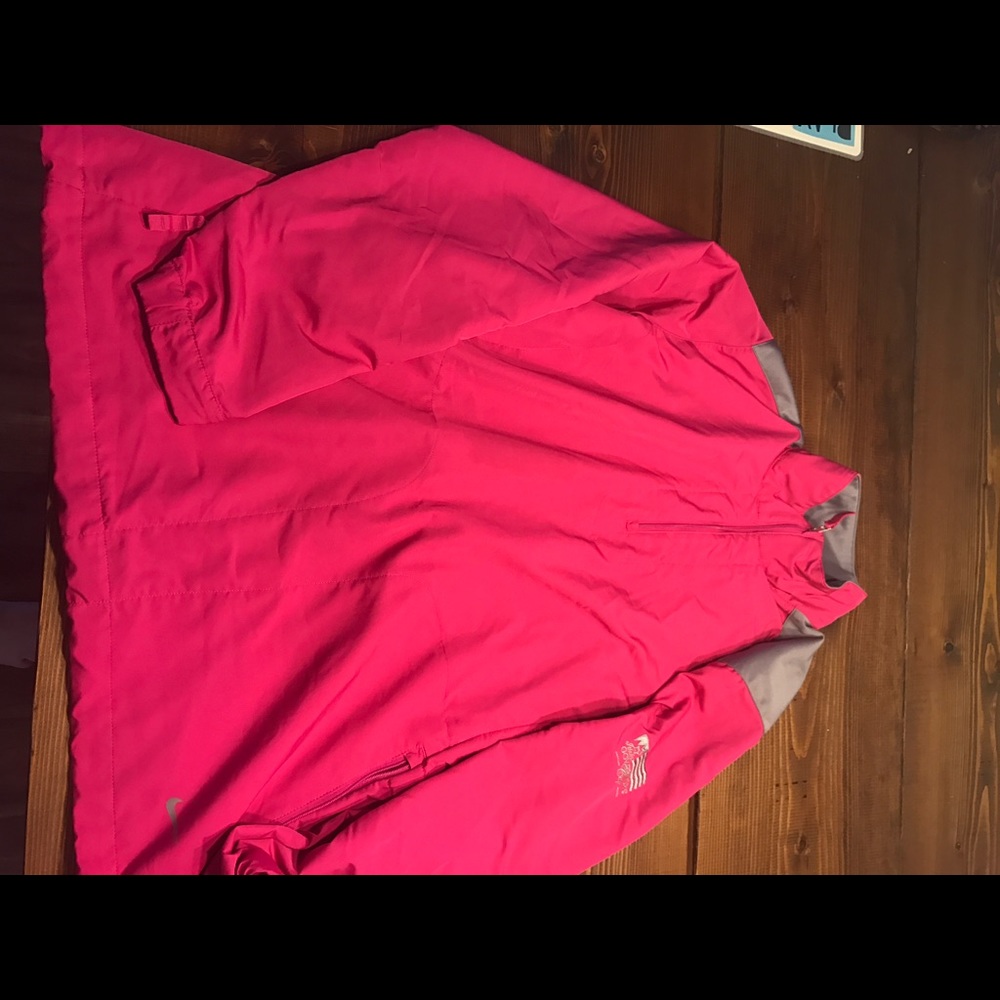 Pink Nike golf jacket
