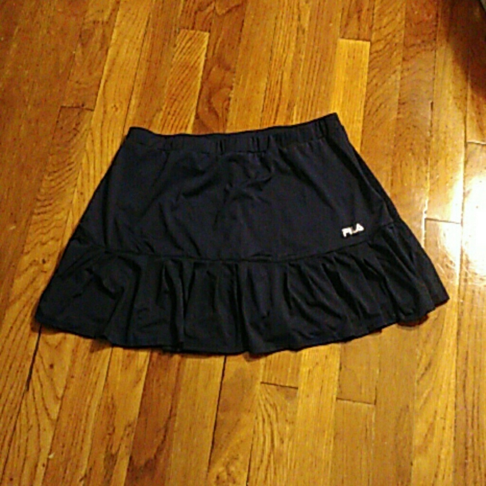 FILA dark blue tennis skort, shorts underneath
