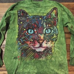 Green Cat Long Sleeve by The Mountain