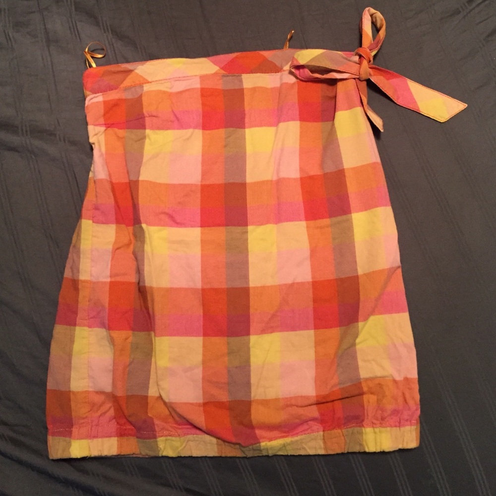 American eagle strapless shirt