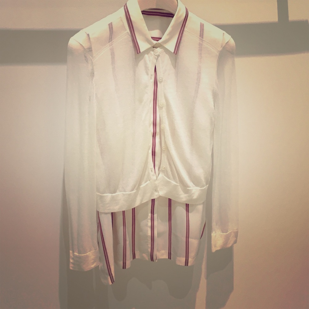 New- Tory Burch Sheer Cardigan