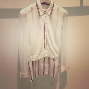 New- Tory Burch Sheer Cardigan