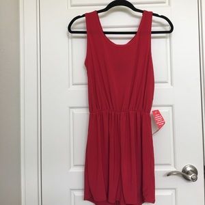 Red Pinc romper