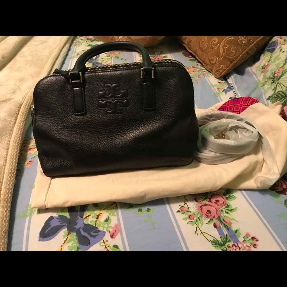 THEA SMALL ROUNDED DOUBLE-ZIP SATCHEL