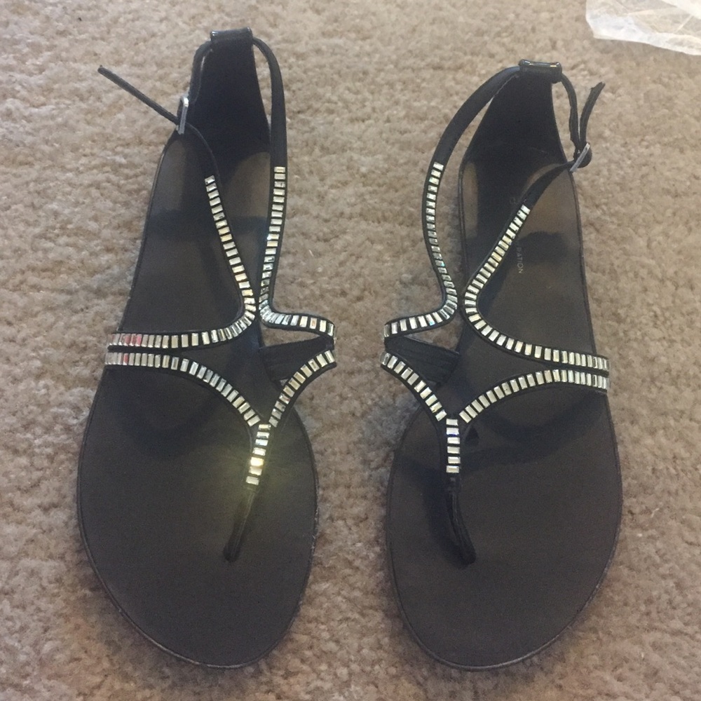 Black sandals