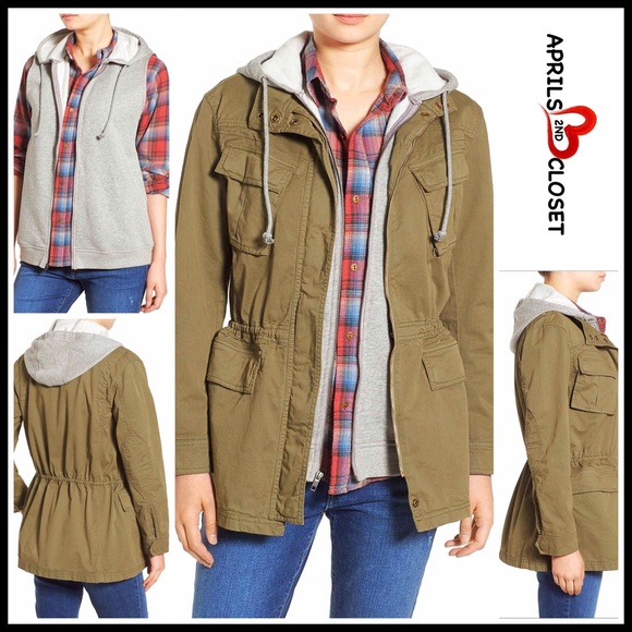 Treasure & Bond Jackets & Blazers - ❗1-HOUR SALE❗UTILITY JACKET & VEST LAYER
