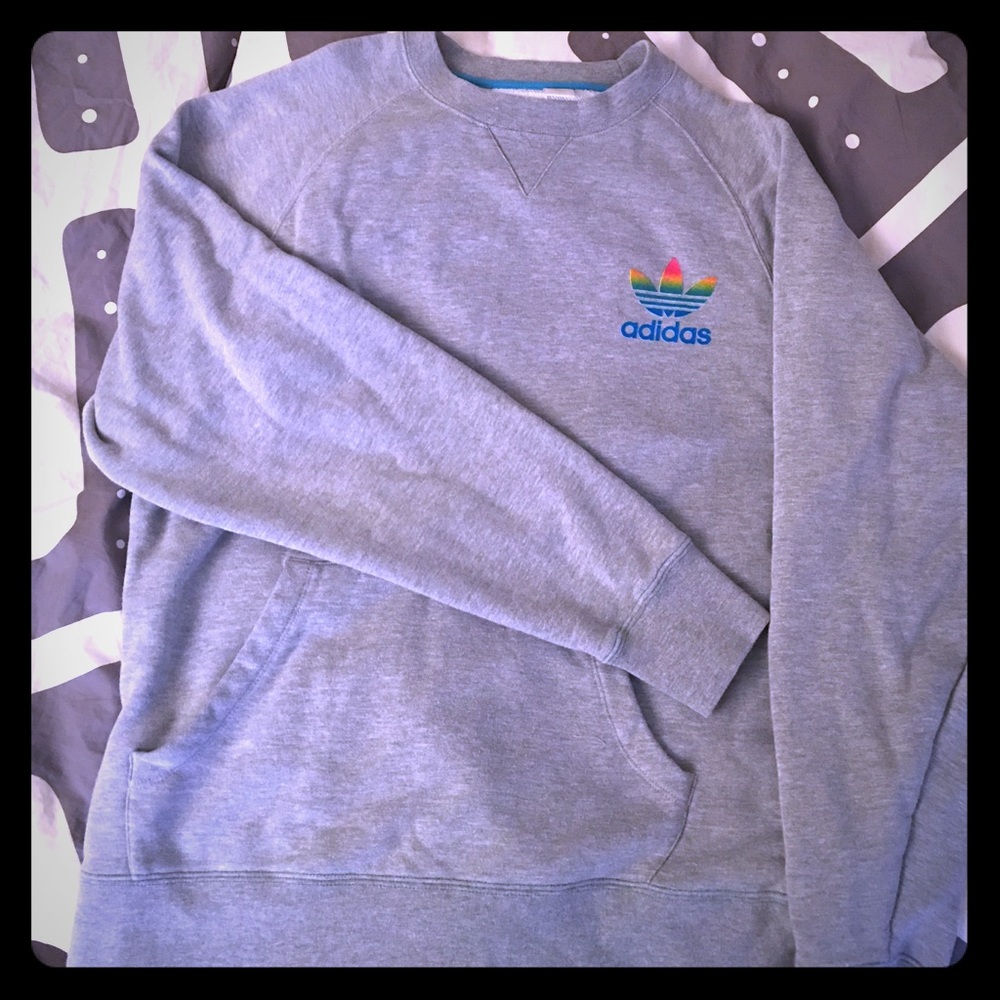 Vintage adidas magic Johnson pullover large