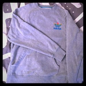 Vintage adidas magic Johnson pullover large