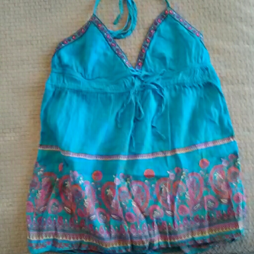 Roxy tie summer top