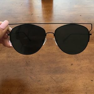 Black sunglasses