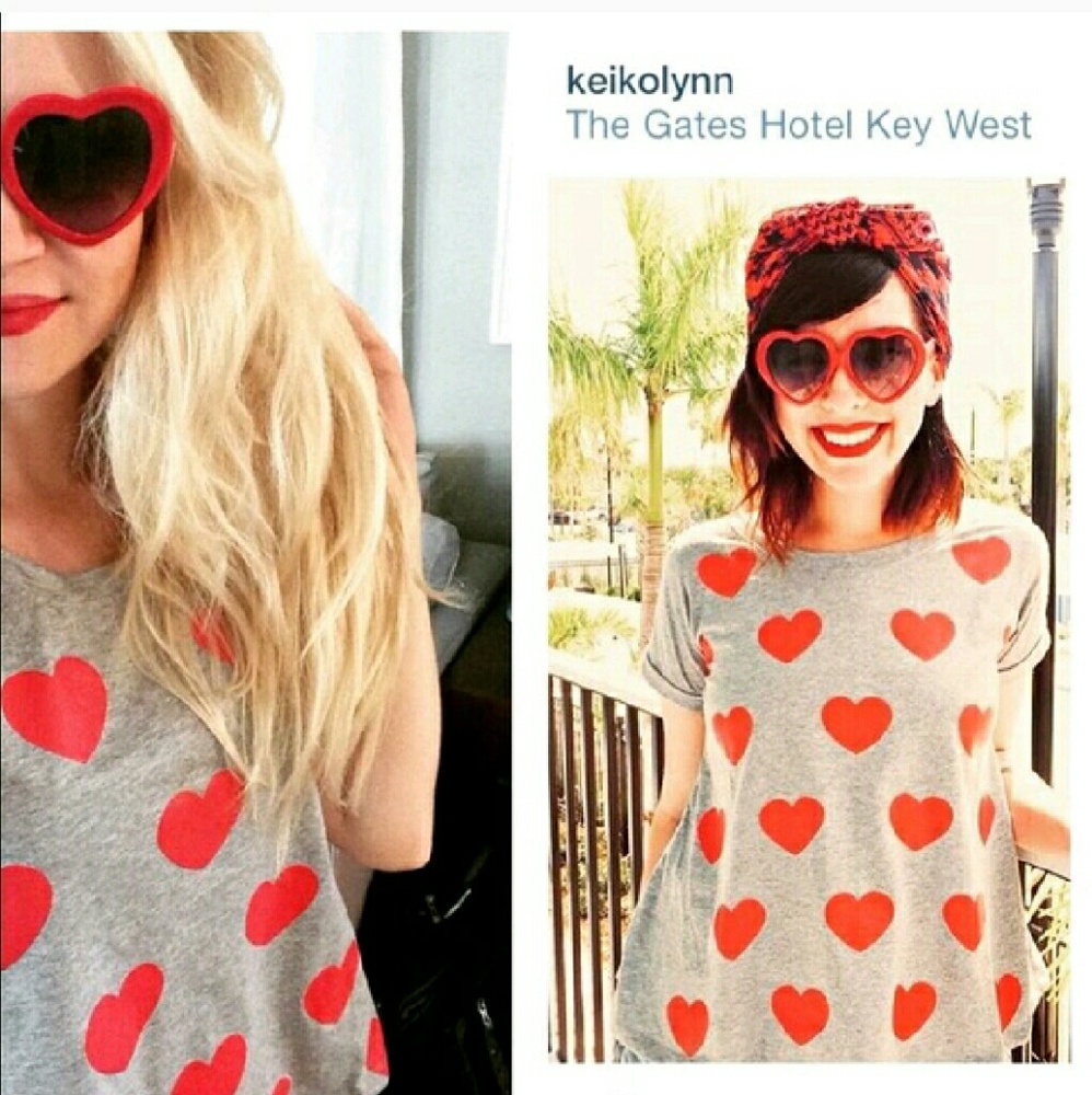 Hearts Tee perfect for valentine's day!