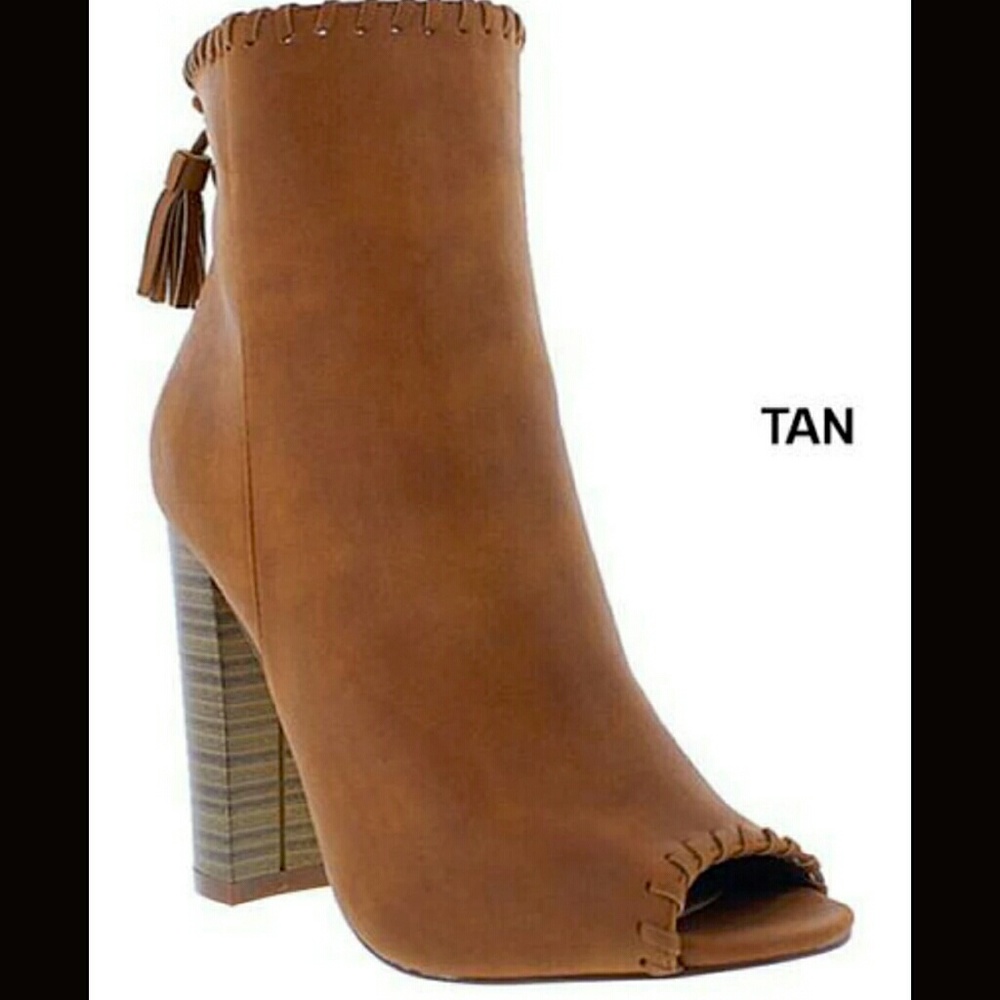 Peep Toe Bootie - image 1