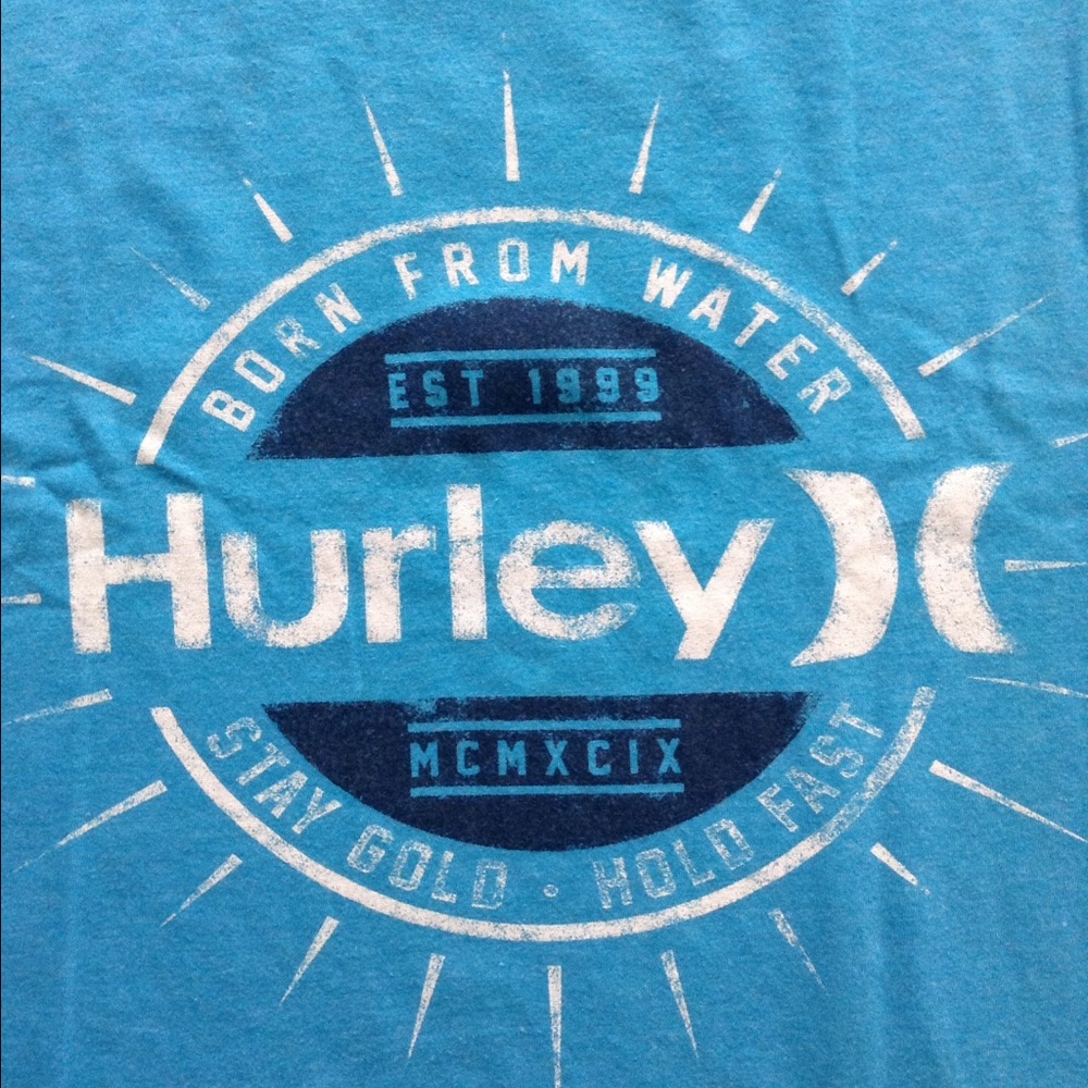 Blue Hurley Shirt