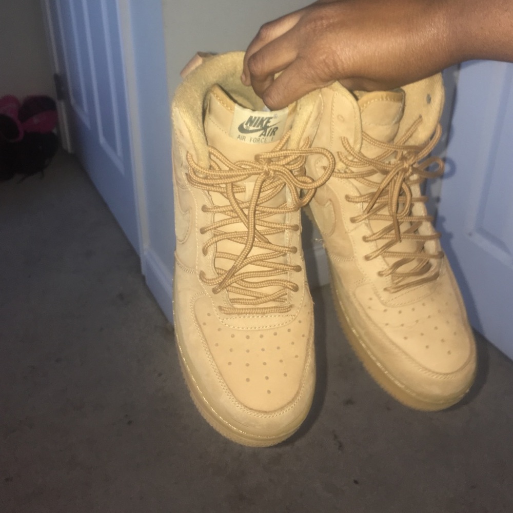 WHEAT 🌾 Air Force 1s High