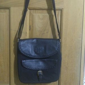 Tory burch marion messenger bag