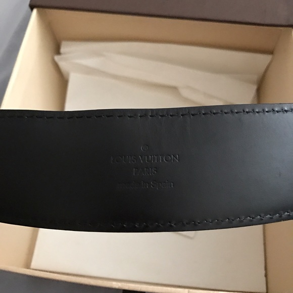 100% authentic Louis Vuitton belt (worn 9/10 - Picture 4 of 4