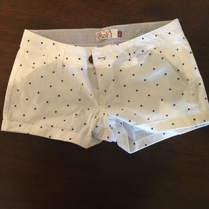 White star shorts