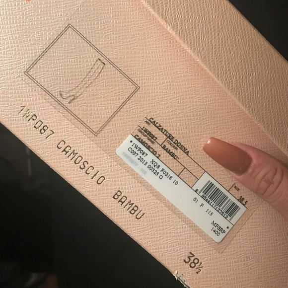 Taupe Prada boots size 38.5 - Picture 2 of 4