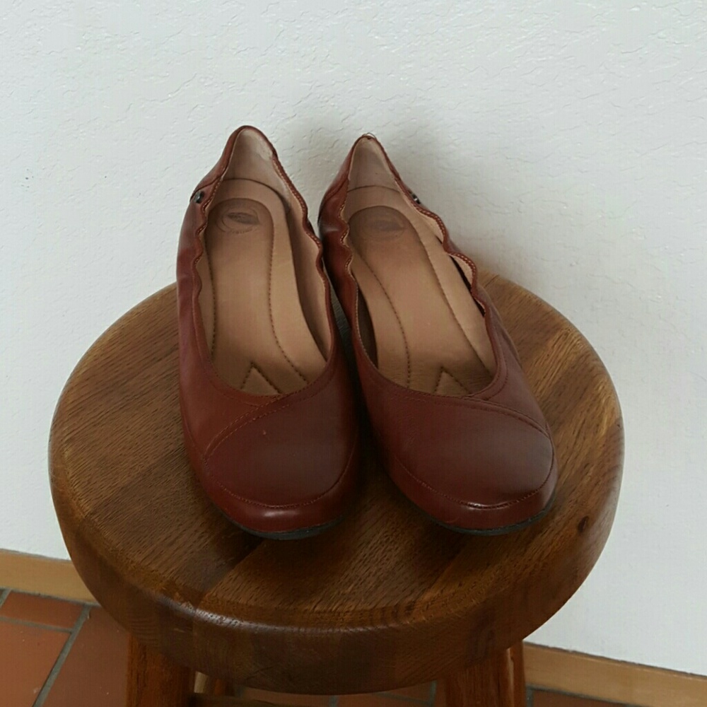 SOLD Ballet slipper wedge