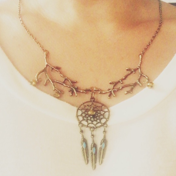 LAST ONE**SALE🍂Vintage Dreamcatcher Necklace🍂 - Picture 4 of 5