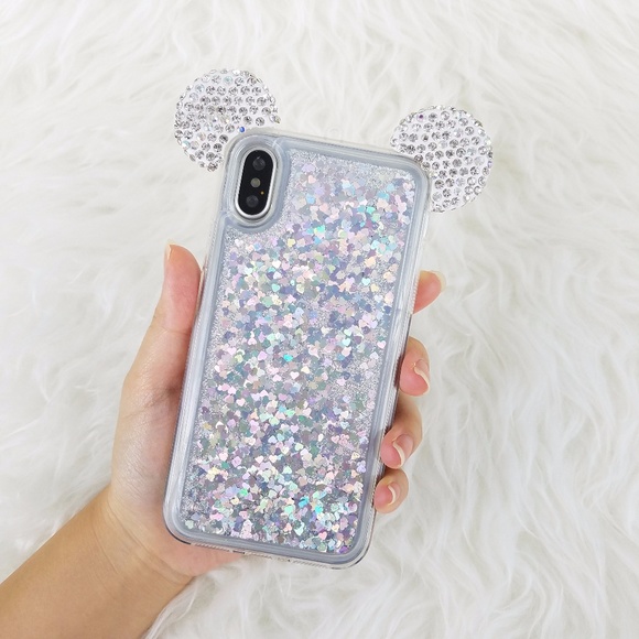 iPhone Holographic Mickey Glitter Case - Picture 2 of 3