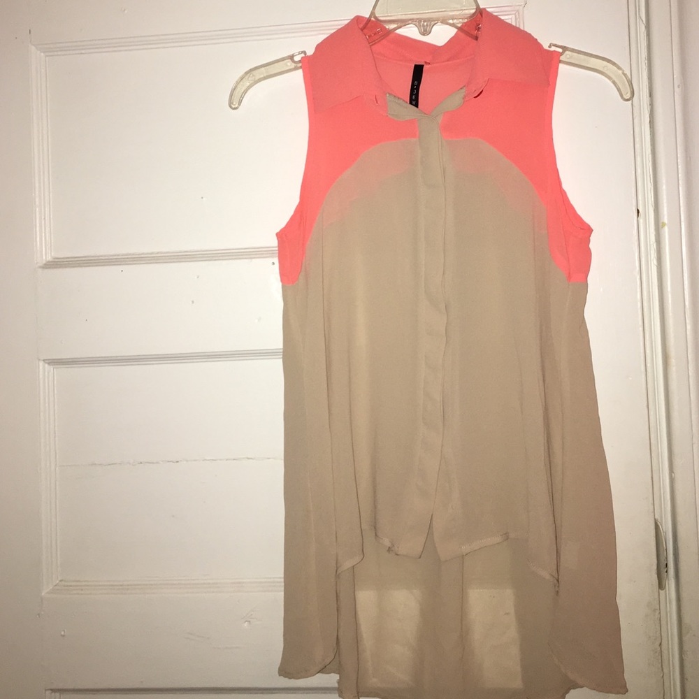 High to low contemporary blouse!