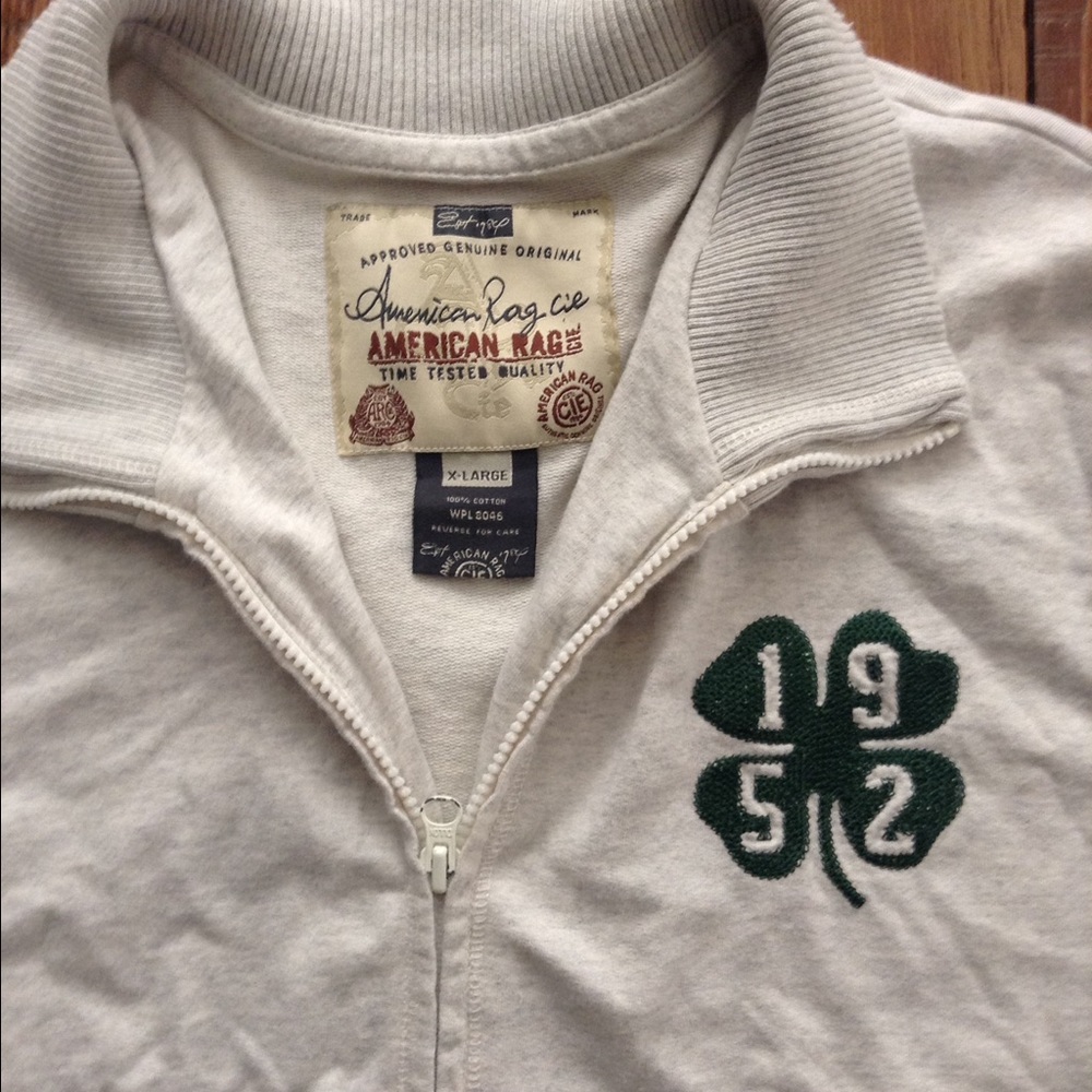 American Rag Zip up sweater .