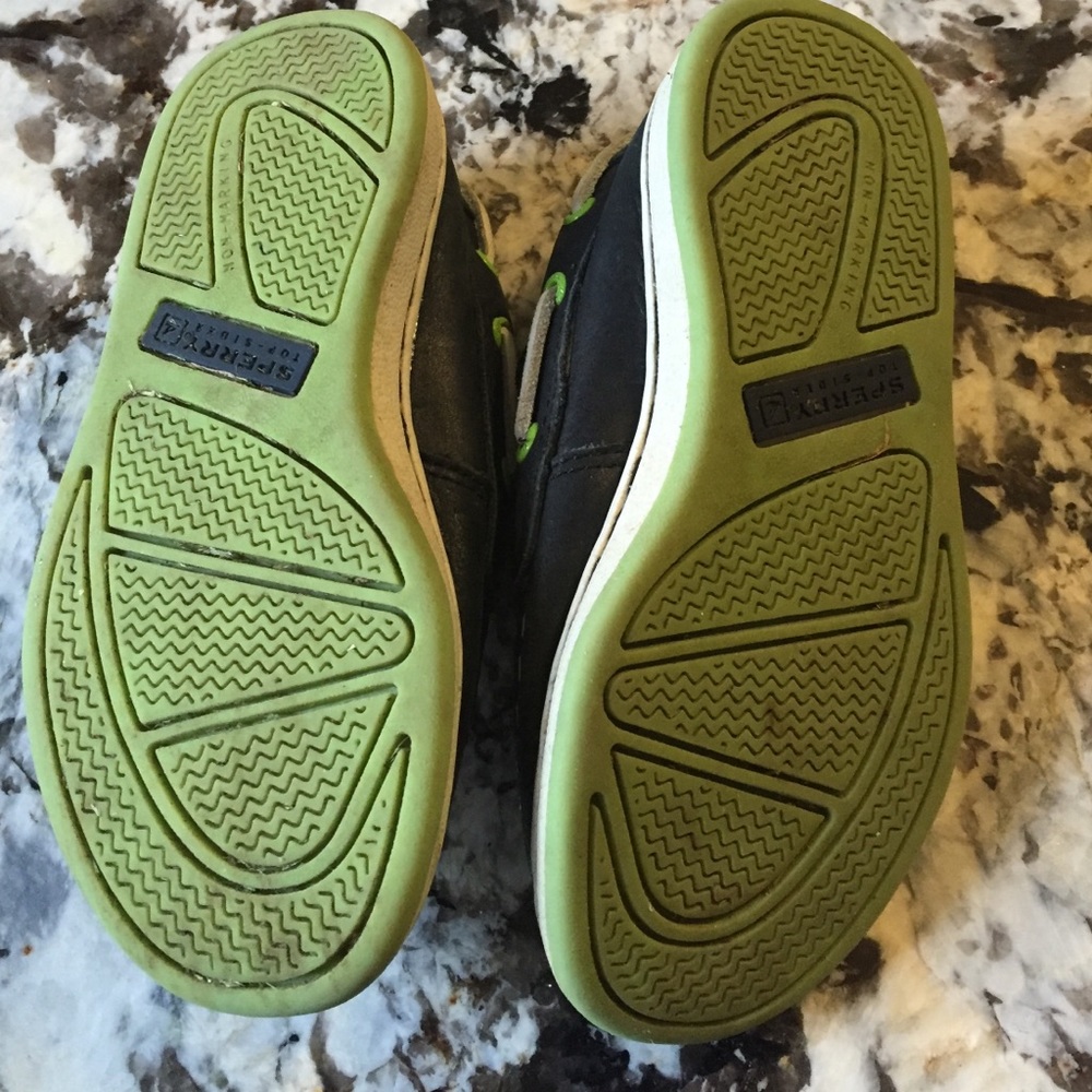 Boys Sperry topsiders shoes sz 9 - Picture 2 of 3