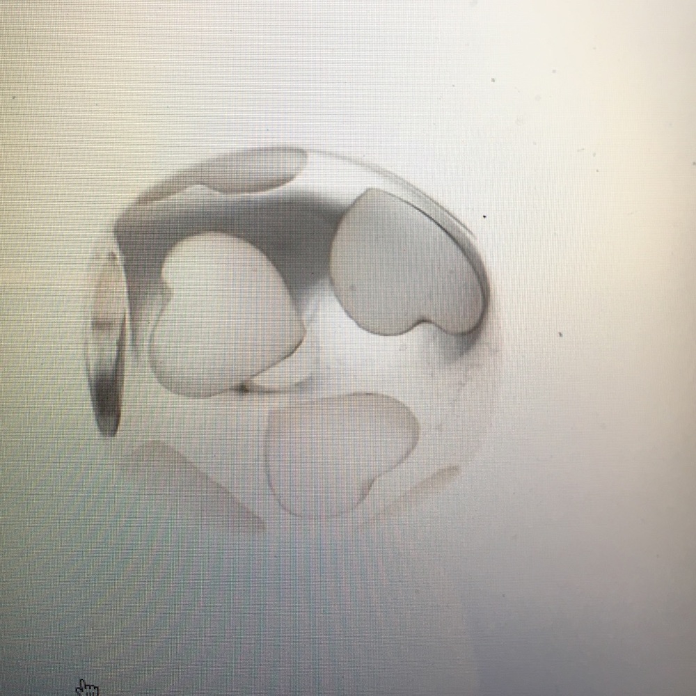 Pandora Love Me with a White Mother of Pearl charm