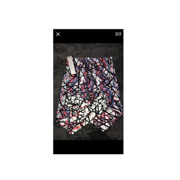 Calvin Klein multicolored patterned yoga pants - Picture 2 of 2