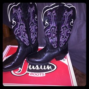 NEW JUSTIN COWGIRL BOOTS