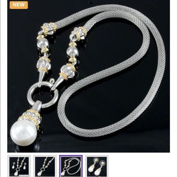 18K Gold High End Jewelry & Mother of Pearls Set - Picture 3 of 4