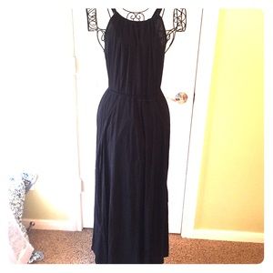 GAP black maxi dress