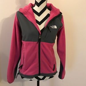 Pink north face