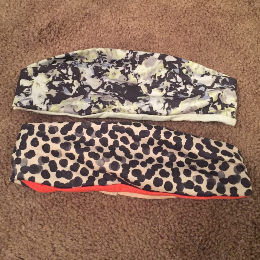 2 lulu lemon headbands!