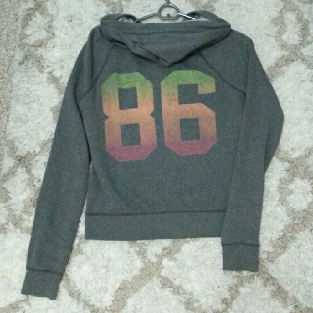 VS PINK Grey Zip Jacket