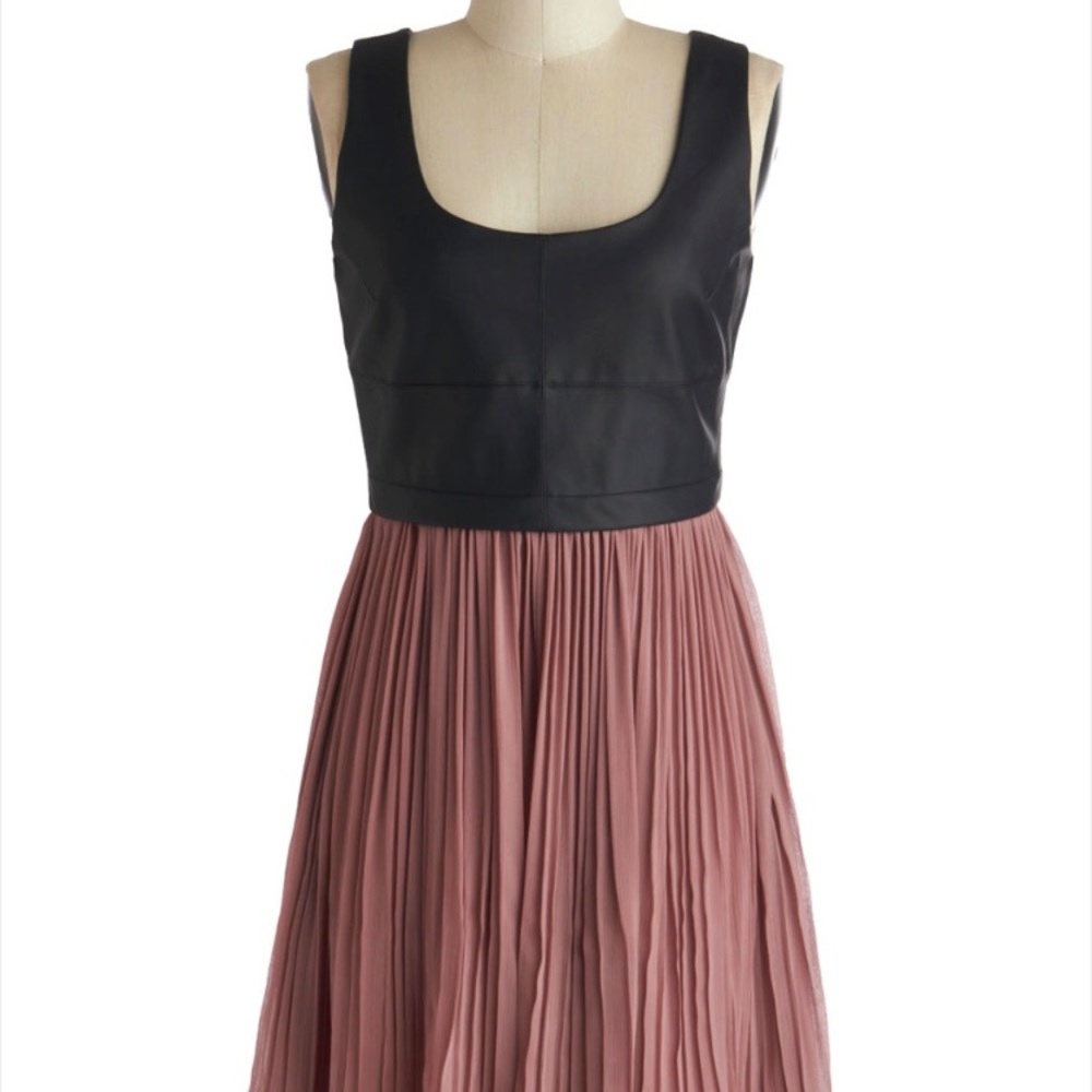 "Easy If You Twilight" Modcloth leather dress!