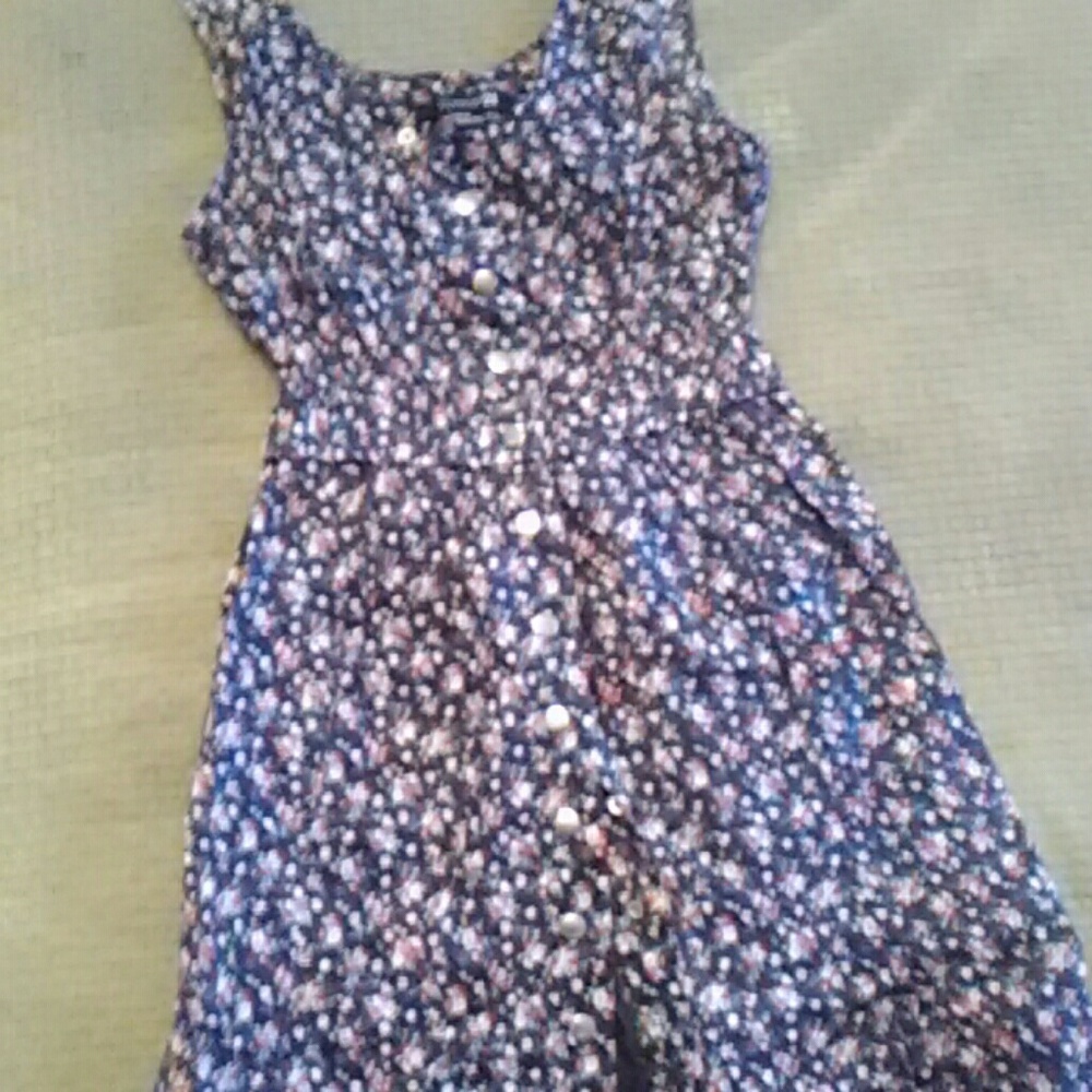 Button up dress