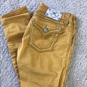 Miss Me Mustard Jeans